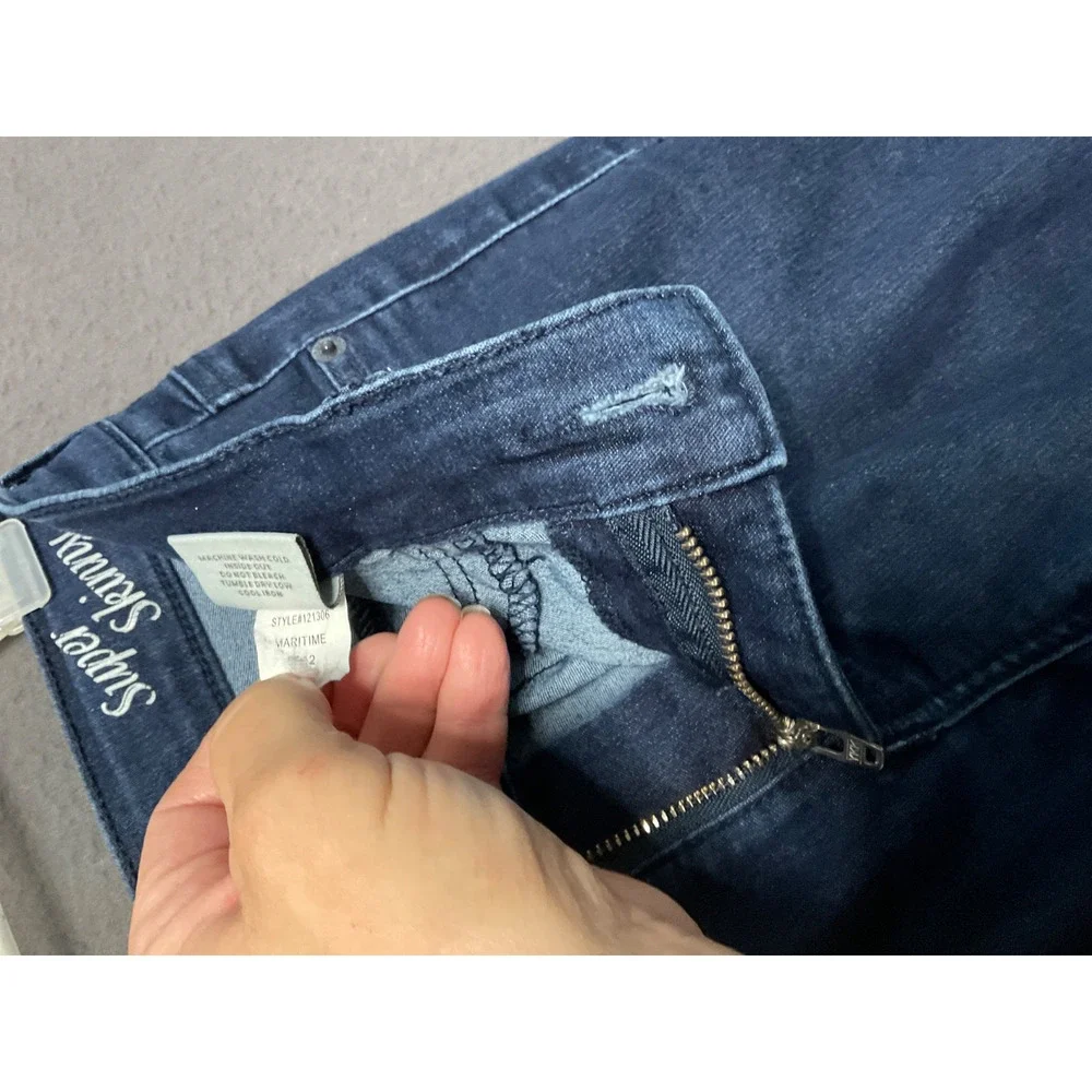 Henry & Belle Super Skinny Jeans Size 26 Dark Wash‎ Stretch Cotton Blend